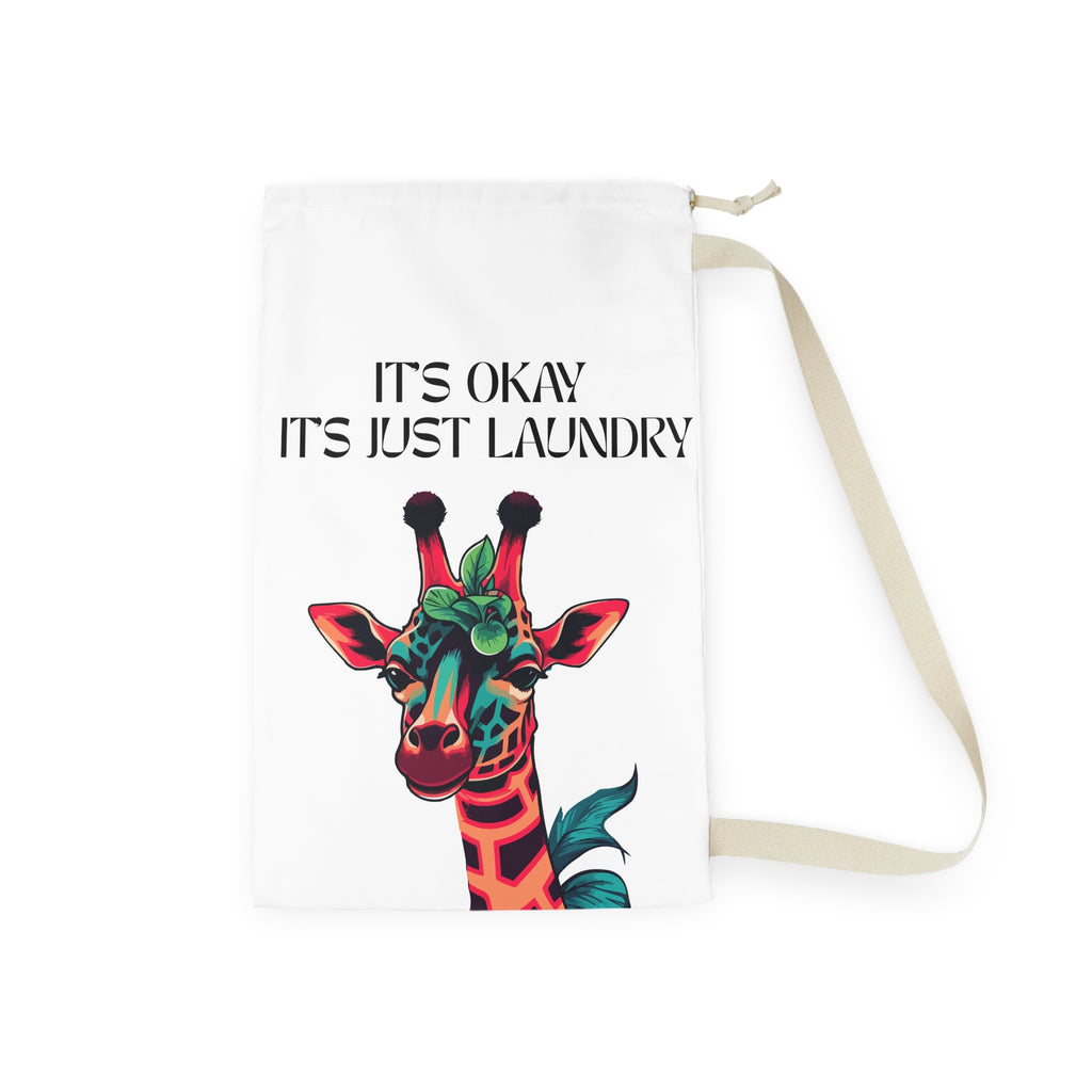 Giraffe Laundry Bag – “It’s Okay, It’s Just Laundry” Cute Organizer